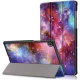 Lenovo Tab M10 HD Gen 2 Hoesje Tri-Fold Book Case Milky Way Print