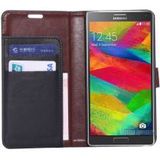 Samsung Galaxy Note 4 Portemonnee Hoesje Zwart