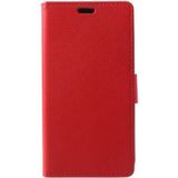 Alcatel U5 3G Portemonnee Hoesje Rood