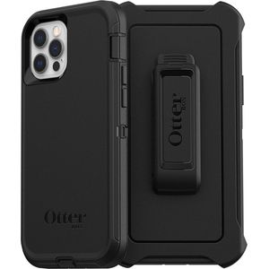 OtterBox Defender Apple iPhone 12 / 12 Pro Hoesje Zwart