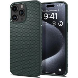 Spigen Liquid Air Apple iPhone 15 Pro Hoesje Back Cover Groen