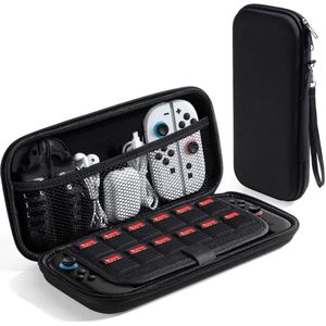Dux Ducis Nintendo Switch 2 Hoesje Opberghoes met Game Card Organizer Zwart