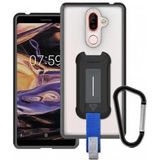 Armor X BX-Series Nokia 7 Plus Robuust Hoesje Transparant Zwart