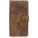 Nokia 8 Vintage Portemonnee Hoesje Bruin