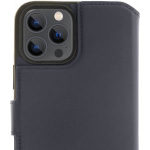 Minim 2-in-1 iPhone 13 Pro Max Hoesje Book Case en Back Cover Blauw