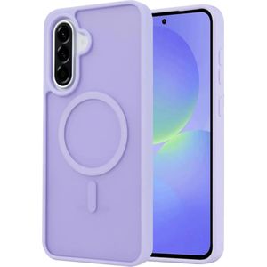 Samsung Galaxy A56 Hoesje met MagSafe Back Cover Matte Paars