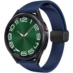 Universeel Smartwatch 20MM Bandje - Siliconen - Magneetsluiting - Blauw