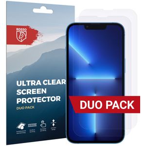 Rosso Apple iPhone 14 Plus Ultra Clear Screen Protector Duo Pack