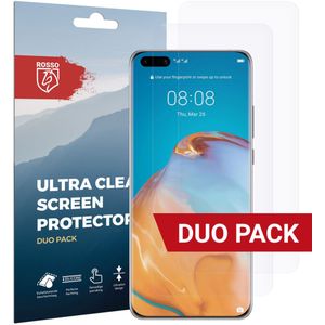 Rosso Huawei P40 Pro Ultra Clear Screen Protector Duo Pack