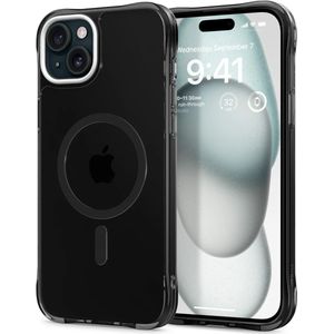 Spigen Cyrill Ultra Sheer Apple iPhone 15 Plus Hoesje MagSafe Zwart