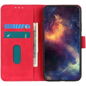 KHAZNEH OnePlus Nord CE 3 Lite Hoesje Retro Wallet Book Case Rood