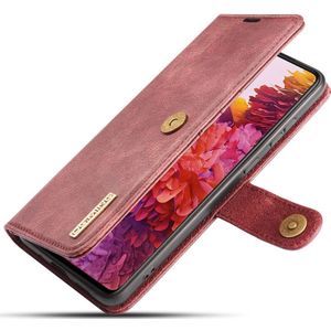 Samsung Galaxy S20 FE 2-in-1 Bookcase en Back Cover Hoesje Wijn Rood