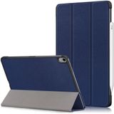 iPad Air 2020 / 2022 Hoesje Tri-Fold Book Case Blauw