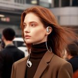 Hoco EA7 TWS Headset ANC/ENC Noise Cancelling Open-Ear Draadloze Oordopjes Zwart