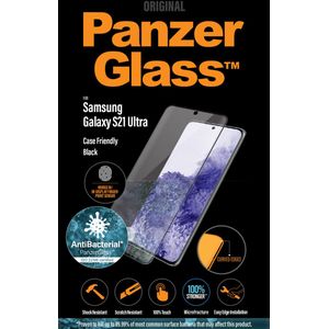 PanzerGlass Samsung Galaxy S21 Ultra Screenprotector Antibacterieel