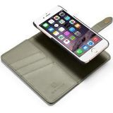 Apple iPhone 6s Echt Leren 2-in-1 Bookcase en Back Cover Hoesje Groen