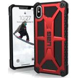 Urban Armor Gear Monarch Hoesje Apple iPhone XS Max Crimson