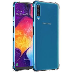 Samsung Galaxy A50 Transparant Schokbestendig Hoesje