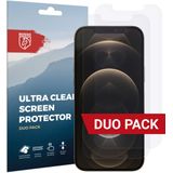 Rosso Apple iPhone 12 Pro Max Ultra Clear Screen Protector Duo Pack
