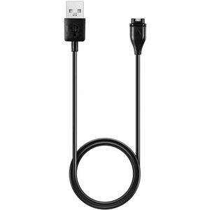 Universele Garmin Watch Oplader USB-A Kabel 1M Zwart