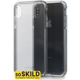 SoSkild iPhone XS Max Transparant Hoesje Defend Heavy Impact Backcover