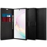 Spigen Wallet S Flip Hoesje Samsung Galaxy Note 10 Zwart