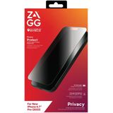 ZAGG InvisibleShield Glass Elite iPhone 15 Pro Max Privacy Glass