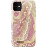 iDeal of Sweden Fashion Apple iPhone 11 Hoesje Golden Blush Marble