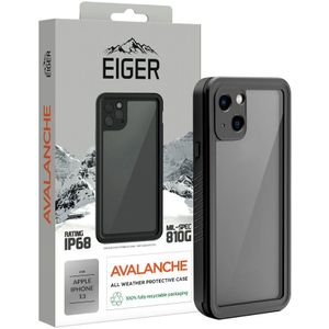 Eiger Avalanche Apple iPhone 13 Mini Waterdicht Hoesje Zwart