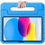 Apple iPad 10.9 (2022) Kinder Tablethoes met Handvat Blauw