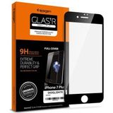 Spigen iPhone 8 / 7 Plus Full Tempered Glass Screen Protector Zwart