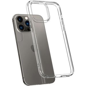 Spigen Ultra Hybrid Apple iPhone 14 Pro Hoesje Back Cover Transparant