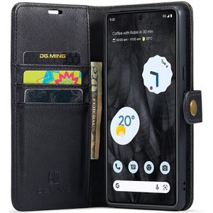 DG Ming Google Pixel 8 Pro Hoesje Retro Wallet Book Case Zwart