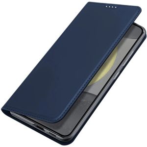 Dux Ducis Skin Pro Samsung Galaxy S24 FE Hoesje Portemonnee Blauw