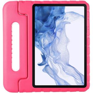 Samsung Galaxy Tab S8 / S7 Kinder Tablethoes met Handvat Roze