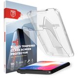 Rosso Apple iPhone X / XS Tempered Glass met Installatietray