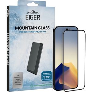 Eiger Apple iPhone 14 Pro Max Tempered Glass Case Friendly Gebogen
