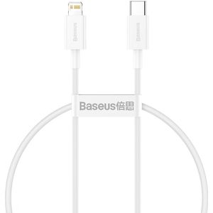Baseus Superior Series USB-C naar Apple Lightning PD 20W Wit 1.5 Meter