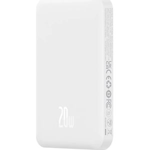 Baseus Mini 5.000 mAh Powerbank Compact Met MagSafe Wit 20W