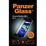 PanzerGlass General Mobile GM6 Screenprotector Zwart