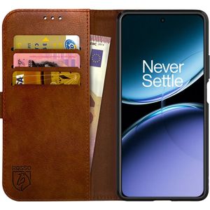 Rosso Element OnePlus Nord 4 Hoesje Book Case Wallet Bruin