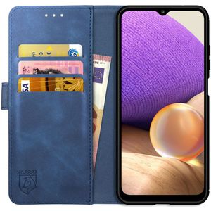 Rosso Element Samsung Galaxy A32 5G Hoesje Book Cover Blauw
