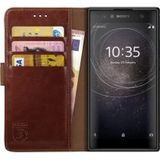 Rosso Element Sony Xperia XA2 Ultra Hoesje Book Cover Bruin