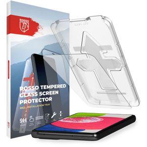 Rosso Samsung Galaxy A52S/A52 Glass Fingerprint en Case Friendly
