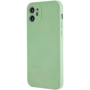 Apple iPhone 12 Hoesje met Camera Bescherming Dun TPU Back Cover Groen