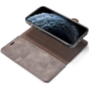 DG Ming Apple iPhone 13 Hoesje 2-in-1 Book Case en Back Cover Coffee
