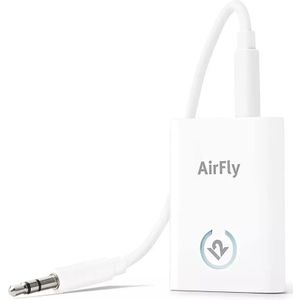 Twelve South AirFly Bluetooth Transmitter 3.5mm Jack naar Headsets Wit