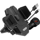 Spigen X35W Ventielatierooster Auto Houder Draadloos Opladen Zwart