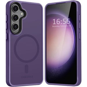 Samsung Galaxy S24 Hoesje met MagSafe Back Cover Matte Paars