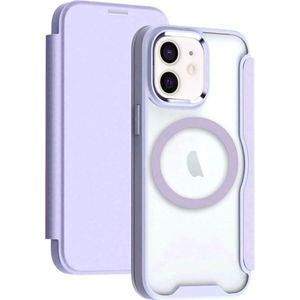 Apple iPhone 11 Hoesje met MagSafe Book Case Paars